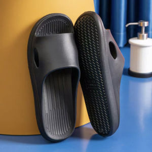 Summer EVA Thick-Soled Slippers For Women Silent For Home Use Non-Slip For Bathroom Wear-Resistant For Outdoor Use CoupleS Sandals For Men