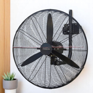 Krisbow 26inch Wall Fan Rope Kipas Angin Dinding Hitam Angin Kencang Dengan Tali Tarik 65cm Kris Bow Ditempel Ditembok Wallfan