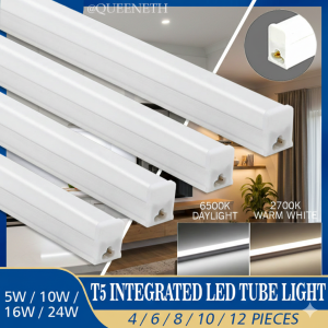 T5 LED Tube Ceiling Light 220V Super Bright 5W 10W 16W 24W Energy Saver for Mall Store Hallway Home Cabinet Lighting
