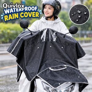 Waterproof Motor Handle Rain Cover Fit Most Reflective Scooter Dash Cover Oxford Clear Window
