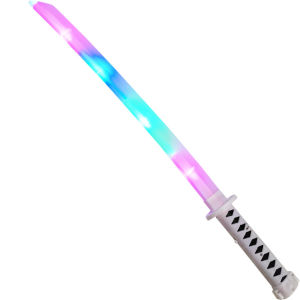 TOYHOME ดาบของเล่น มีดดาบ ดาบซามูไร ดาบของเล่น ของเล่นเด็ก ดาบมีเสียงมีไฟ ดาบ คละสี 210B