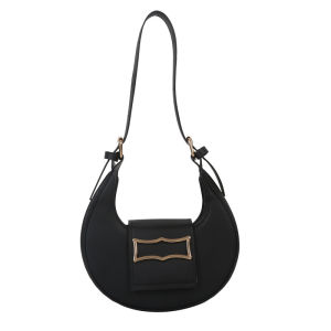 Womens Shoulder Bag Fashion Simple Handbag PU Leather Small Sling Bag