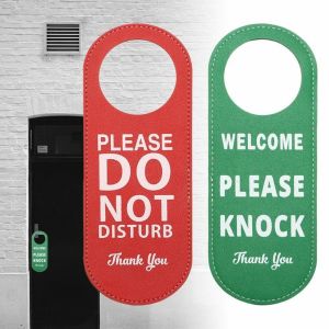 Door Sign For Hotel Bar Mall Do Not Disturb Please Knock Signs Door Knobs Meeting Room Door Hanger Tags Label