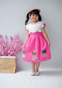 Dress Anak Perempuan - Baju Anak Anak Perempuan Bahan Katun usia 1-12 tahun 4212