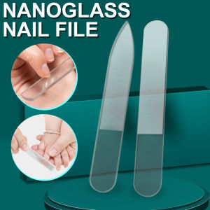 Pengkilap Kikir Kuku Kaca Nano Glass Nail File Manicure Nail Art Glowing
