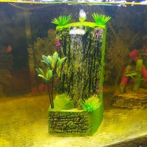 air terjun pasir (1set) dekorasi aquarium aquasecape