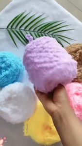 50g/Ball Chenille Yarn Fluffy Wool Chenille Yarn For Crochet Soft Hand Knitting Wool Velvet Towel Yarn Crochet Yarn for DIY Crafts ThickLine Sweater Crochet Bags Hand Knitting Fuzzy Wire Accessories