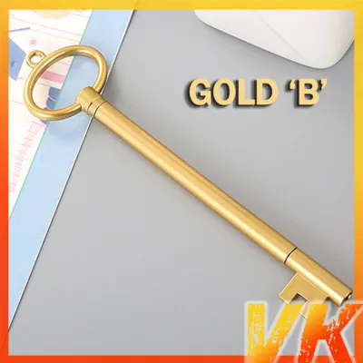 VK Signature Pen Creative Retro Key INS Style Gel Pens School Supplies Writing Stationary Cute Gift