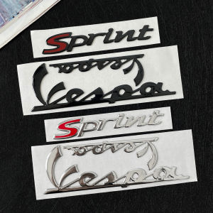 Motorcycle Stickers Soft Adhesive 3D for Vespa Piaggio GTS 300 S Super Sprint LX 150 LXV S Waterproof Label LOGO Modified Decals
