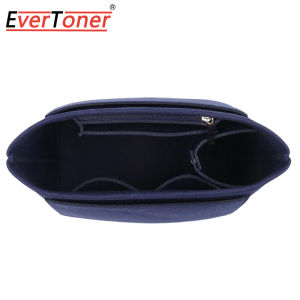 EverToner Felt Insert Organizer Bag For LONGCHAMP LE PLIAGE Crossbody Bag Long & Short Handle Bag Makeup Organizer Shaper Travel Bag Inner Bag