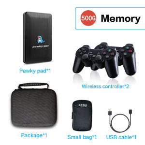 2T HDD Pawky Pad Retro Video Game 4K 3D Portable External Game Console For G Cube/Saturn/PS2/Naomi 60000+ Games For Windows PC