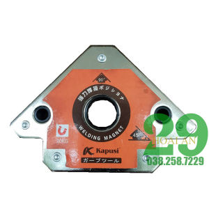 Ke góc nam châm Kapusi JAPAN vuông 100% bằng INOX Hút 30KG