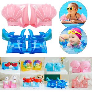 LYU STORE Pool Buoys Float Ring Swimming Circle Children Arm Swimming Ring Child inflatable Pool Float Safety Training Swim Pool Floating Swimming Arm Ring Inflatable Baby Floats Hand Safety Float
