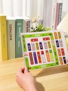 Smart Parking Lot Maze Parking Puzzle Game Move The Vehicle Huarongdao Childrens Logic Thinking Training Toy