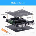 TDA7498E Modul ZK-HT21 ZK-TB21 Power amplifier 160w x 160w+220w 2.1 Channel Power Audio Penguat Suara Stereo Papan AMP Bluetooth 5.0 Amplifier Board. 