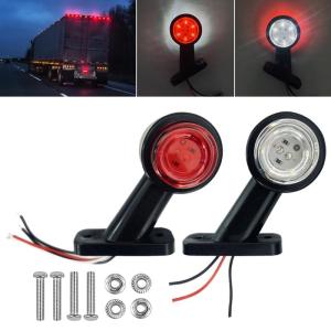Strong LED Truck Side Indicator Light Shockproof Weather Resistant Trailer Identification for Vehicles Boats Trailers