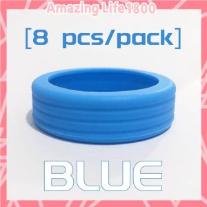 (8PCS/PACK) Silicone Luggage Wheel Cover Suitcase Feet Caps Caster Shoes Wheels Guard Protection Cover Reduce Noise