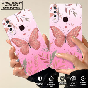 CASE VIVO 1904 VIVO 1902 VIVO 1901 - Softcase Vivo 1904 1902 1901 Motif PINK - Case Pro Camera - Softacase Hp - Case Hp - Casing Hp - Silikon Hp - Kesing Hp - Case Murah - Cassing Hp - Mika Hp - Case Terbaru - BISA CO