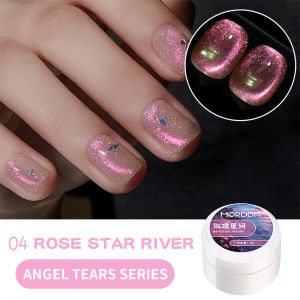 ROHWXY สีทาเล็บเจลแคทอาย แนวกาแล็กซี่ มีให้เลือกทั้งหมด 5 สี