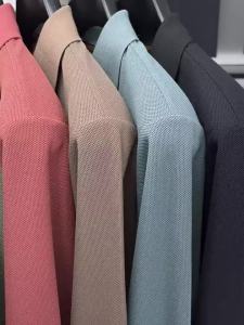 โปโลชายแขนสั้น/ยาว - เสื้อยืดสีพื้นแบบสบาย ผ้าฝ้ายผสมนุ่ม คอคลาสสิก แฟชั่นฤดูร้อนและฤดูใบไม้ผลิ