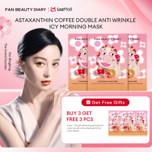 FAN BEAUTY DIARY Astaxanthin Coffee Double Anti-Wrinkle Icy Morning Facial Mask