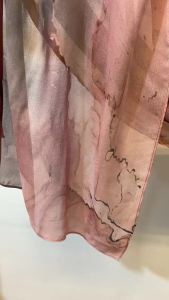 Selendang Serbaguna Syal Kustom Modal Rayon Kerudung Ringan Bernapas Lembut Ramah Kulit Gaya Cetak Arab