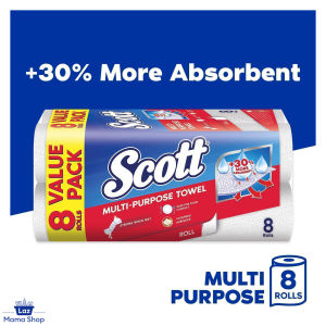 Scott Multi Purpose Kitchen Towels - 8 Rolls (Laz Mama Shop)