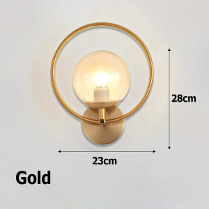 Wall Lamp Bedroom Bedside Living Room Hotel Room Luxurious And Creative Corridor Balcony Wall Light