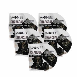 WONBE [วอนบี] ชาโคล พรีเมี่ยม เพียวรีฟายอิ้ง โมเดลลิ่ง มาส์ก กู้หน้าโทรม / CHARCOAL PREMIUM PURIFYING MODELING MASK 24g