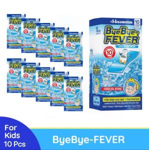 Bye Bye Fever Anak isi 10 Sachet - Plaster Kompres Penurun Demam Pada Anak