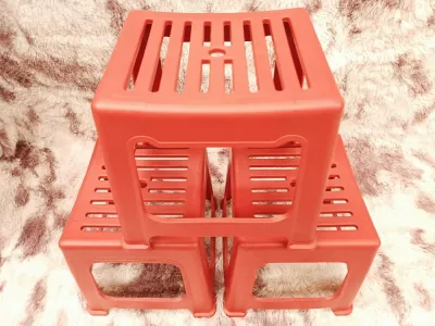 LOCAL QUEEN 1/3PCS Mini Stool (Bangkito) Durable Household Stool Non-Slip Matte Finish Durable Stool For Kids and Adult