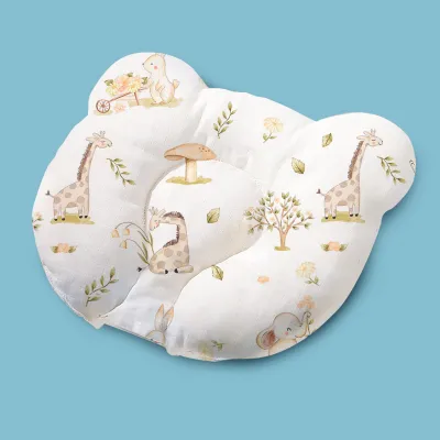 Einmilk Anti Flat Pillow Baby Positioning Pillow Prevent Flat Head Prevention Pillow Dimple Pillow for Infant Newborn