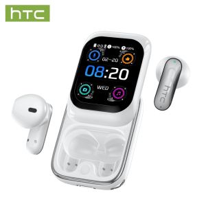 HTC ne48 ai dịch Earbud Bluetooth 6.0 mới nhất trượt 48h Tuổi thọ pin đa chức năng màn hình cảm ứng thông minh cử chỉ điều khiển lý tưởng cho du lịch thể thao và sử dụng thường nhật