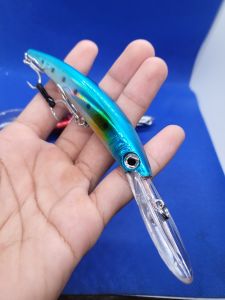 Mồi Ghềnh câu cá Chẽm cá Nhồng cá Mú Mồi giả câu cá siêu nhạy 155cm/16gram