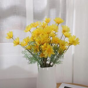 50cm  Artificial Daisy Artificial Flower Home Decoration Wedding Photography Props Green Plants