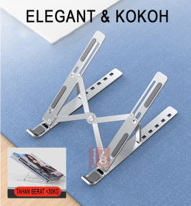 LAPTOP NOTEBOOK STAND UKURAN XL SIZE IPAD TABLET FOLDING STAND HOLDER KIPAS DUDUKAN S1 PRO FSB1