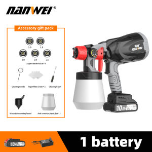 เครื่องมือพ่นสีไฟฟ้านาโนความจุมากพร้อมหัวฉีดสำหรับบ้าน/สวนสำหรับพ่นสีเครื่องพ่นสี