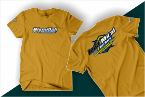 Kaos Cotton Combed Nyaman Warna-Warni Motif Logo INNA MAAL USRI YUSRO V2