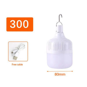 USB lampu darurat LED rumah portabel luar ruangan 200W lampu darurat Lampu Bohlam LED Emergency rechargeable Lampu Tenda Camping Lampu Tenda Camping/ Emergency Tahan Air lampu tanpa kabel