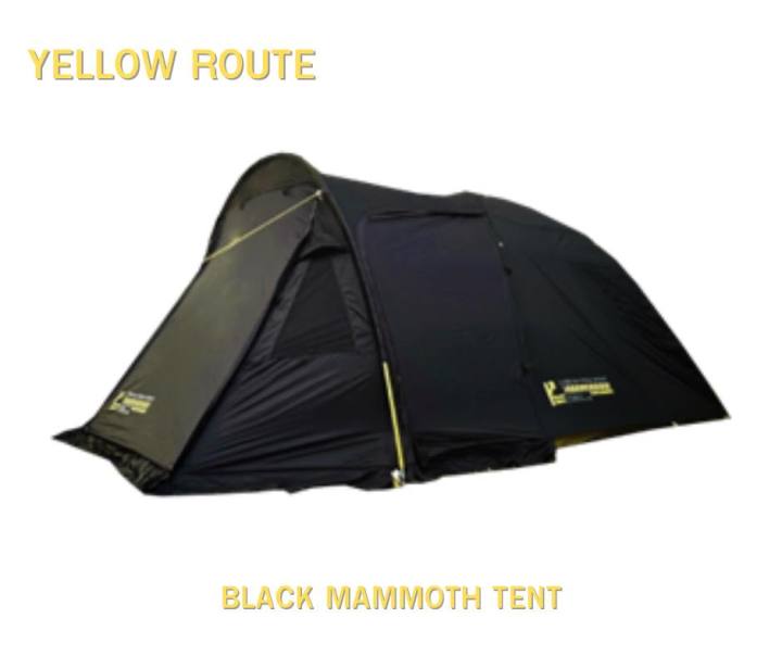 Yellow Route YELLOW ROUTE YR BLACK MAMMOTH TENT 4P | Lazada.co.th