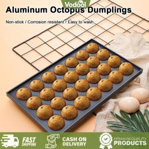 [Vodool Sport Center]Verly 28 holes Takoyaki Pan Non-stick Teflon Aluminum Thicked Non stick 28holes Plate For Takoyaki Machine