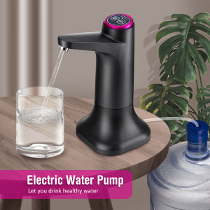 Electric Water Pump Automatic Water Water Dispenser Auto Switch Gallon Drinking Bottle Dispenser Barreled Mineral Bucket Water Suction Device USB Charging
