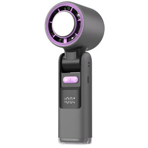 🔥 100% Quality+COD 💗 K801 100 Turbos Chilled Ice Sensation Cold Fan Super Mini Turbos Speed Fan USB Powered Digital Display for Outdoor Camping Travel