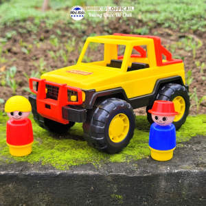 Đồ chơi Ô tô xe Jeep Safari Xe oto bán tải dành cho bé nhập khẩu từ hãng POLESIE - Xuất xứ Châu Âu -Đồ chơi MiniKids