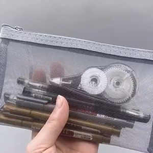 Nylon Pencil Bag Pen Case Pen Bag Simple Fashion Pencil Pouch