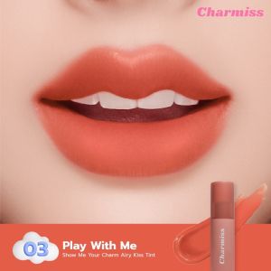 (1แท่ง) Charmiss Show Me Your Charm Airy Kiss Tint ลิปแมทท์ปากละมุน เบานุ่มเหมือนจุ๊บเมฆ
