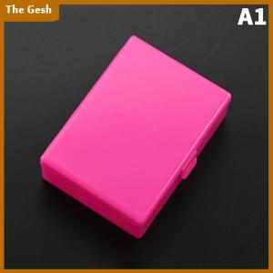 [The Gesh] New Transparent Plastic Poker Storage Box Photocards Small Card Storage Box Desk Organizer Box Classification Box Stationery
