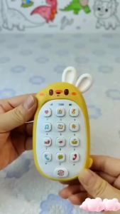 Baby Pro Baby Rabbit Phone Toys With Sounds Educational Playing Toys Learning and Development