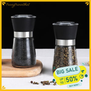 Lọ xay tiêu B43 hạt khô lọ thủy tinh cao cấp cầm tay tiện lợi TTNTB43