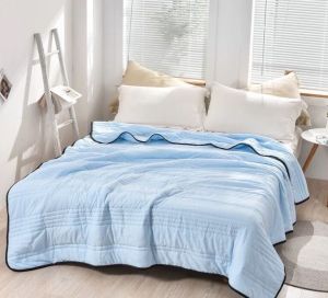 ผ้าห่มรุ่นหนากว่า เนื้อผ้านุ่มลื่น หลับสบาย  ผ้าห่มผู้ใหญ่ ผ้าห่ม ผ้านวมราคาถูก